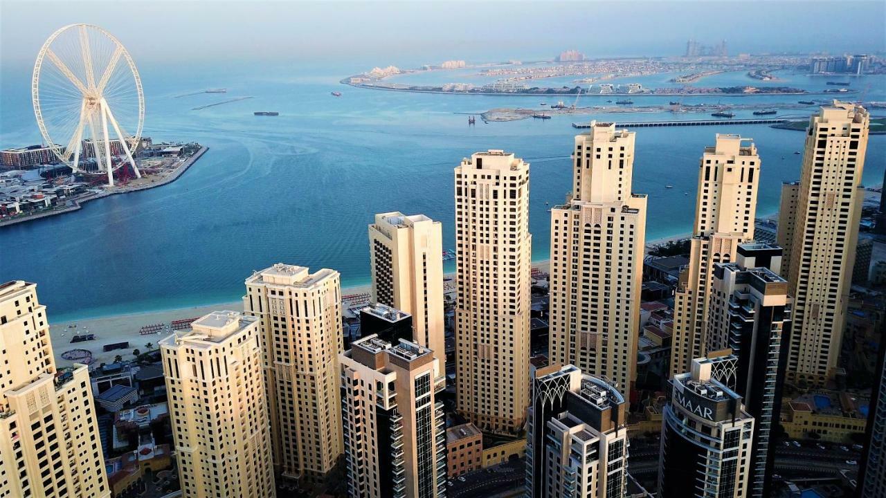 Апартаменты Jbr Penthouse With Terrace Pool Дубай Экстерьер фото